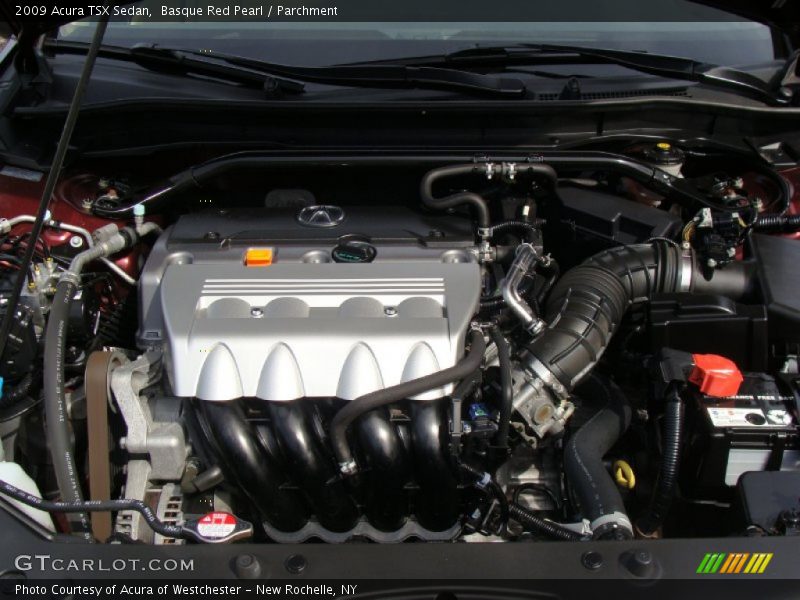 Basque Red Pearl / Parchment 2009 Acura TSX Sedan