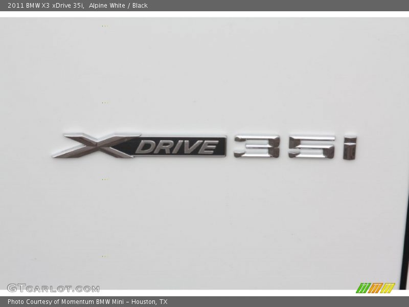  2011 X3 xDrive 35i Logo
