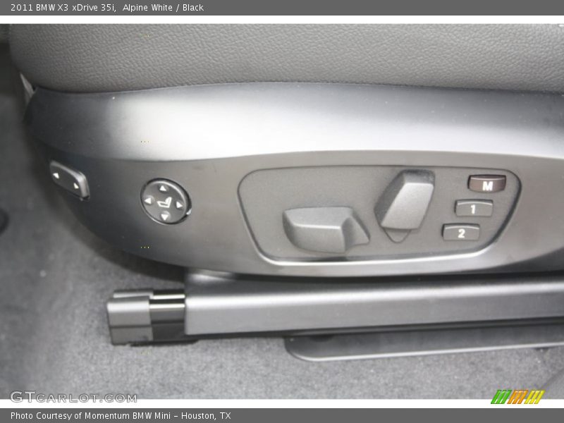 Alpine White / Black 2011 BMW X3 xDrive 35i