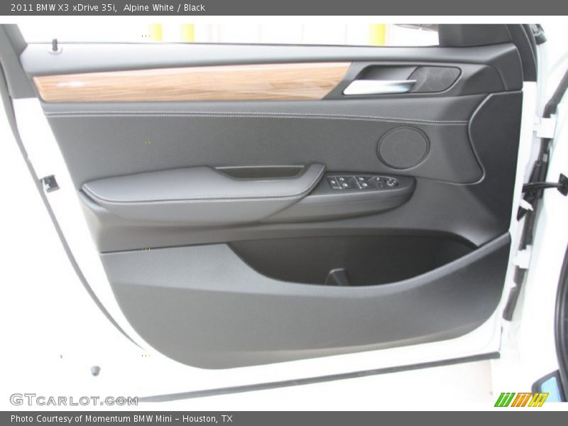 Door Panel of 2011 X3 xDrive 35i