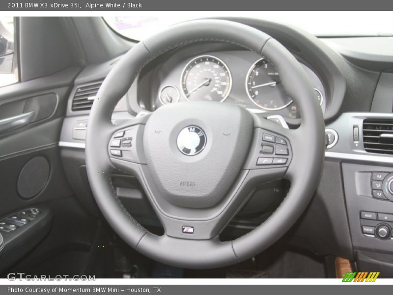  2011 X3 xDrive 35i Steering Wheel