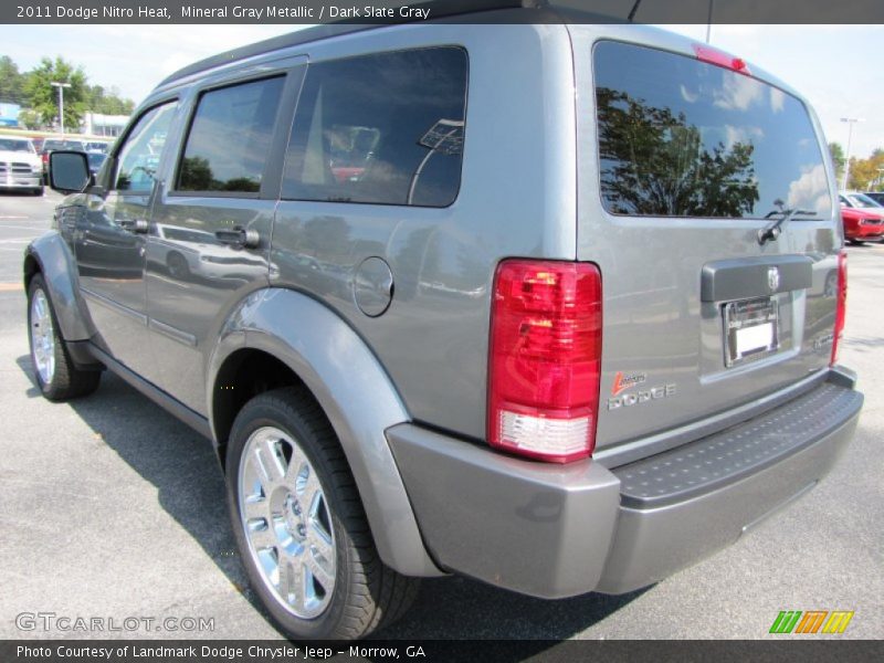 Mineral Gray Metallic / Dark Slate Gray 2011 Dodge Nitro Heat