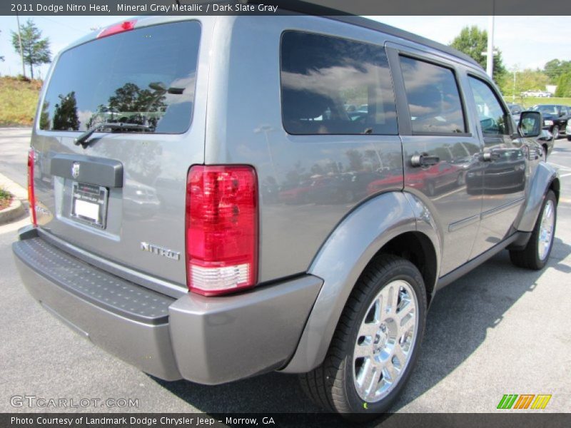 Mineral Gray Metallic / Dark Slate Gray 2011 Dodge Nitro Heat