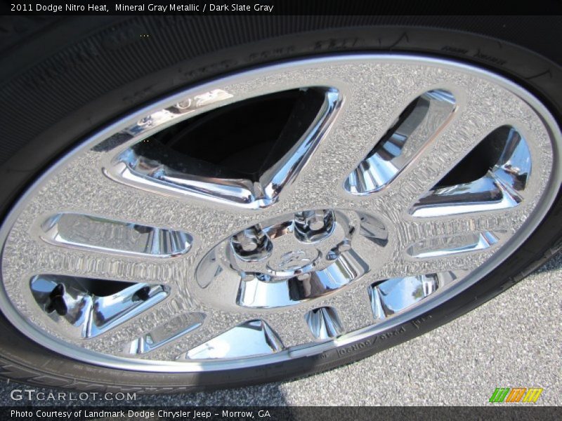 Mineral Gray Metallic / Dark Slate Gray 2011 Dodge Nitro Heat