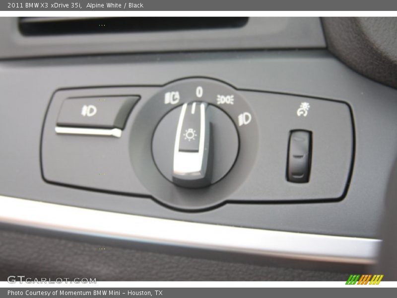 Alpine White / Black 2011 BMW X3 xDrive 35i