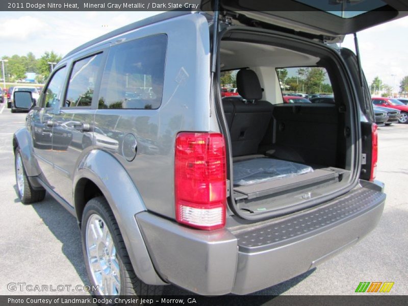 Mineral Gray Metallic / Dark Slate Gray 2011 Dodge Nitro Heat