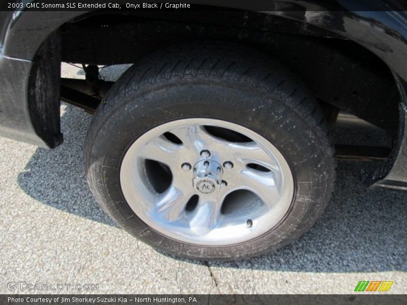 Onyx Black / Graphite 2003 GMC Sonoma SLS Extended Cab