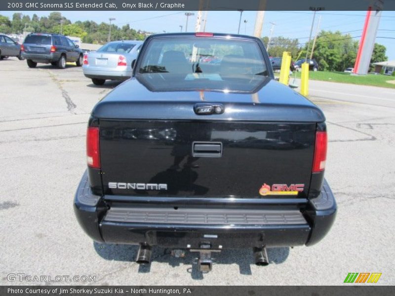 Onyx Black / Graphite 2003 GMC Sonoma SLS Extended Cab