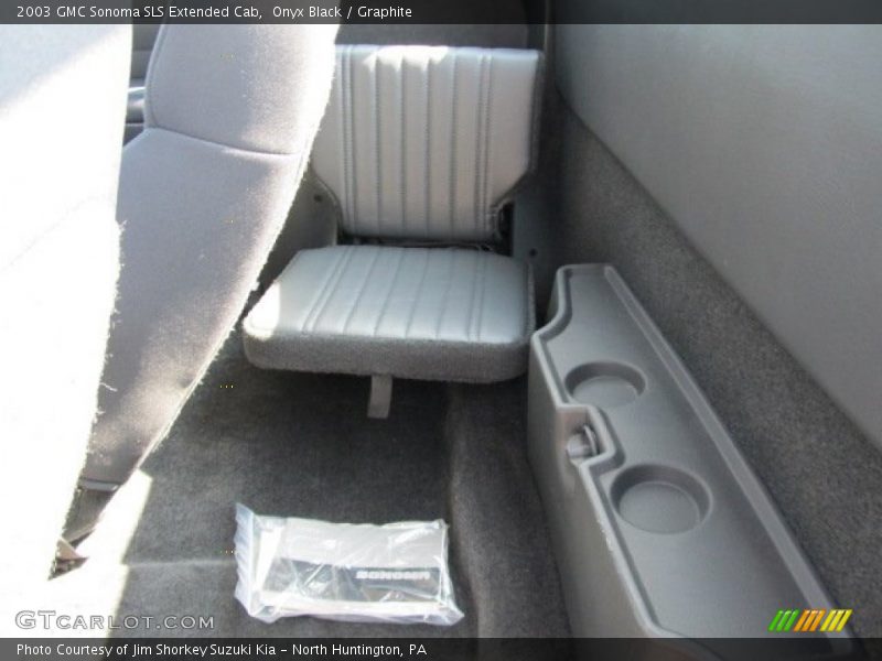 Onyx Black / Graphite 2003 GMC Sonoma SLS Extended Cab
