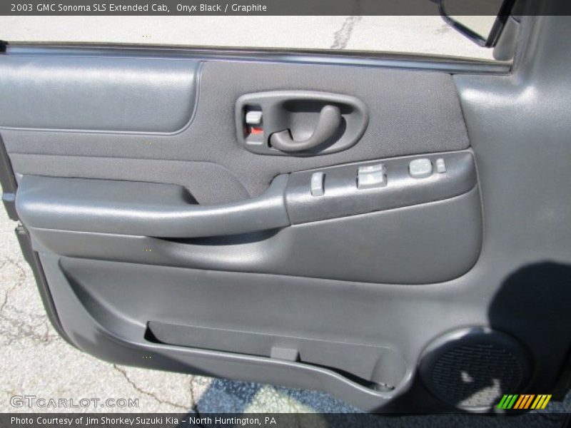 Onyx Black / Graphite 2003 GMC Sonoma SLS Extended Cab