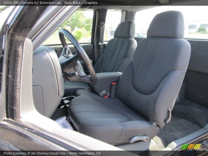 Onyx Black / Graphite 2003 GMC Sonoma SLS Extended Cab