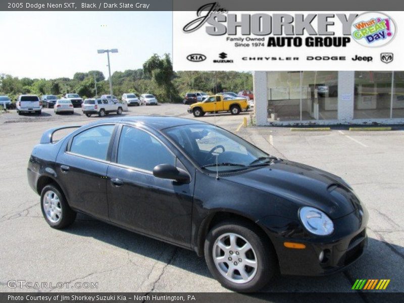 Black / Dark Slate Gray 2005 Dodge Neon SXT