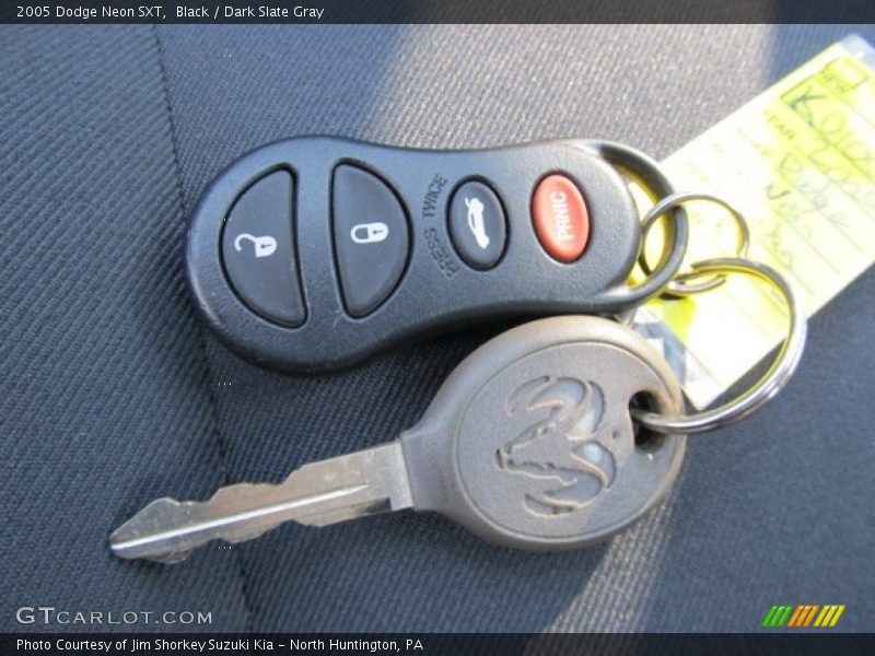 Black / Dark Slate Gray 2005 Dodge Neon SXT