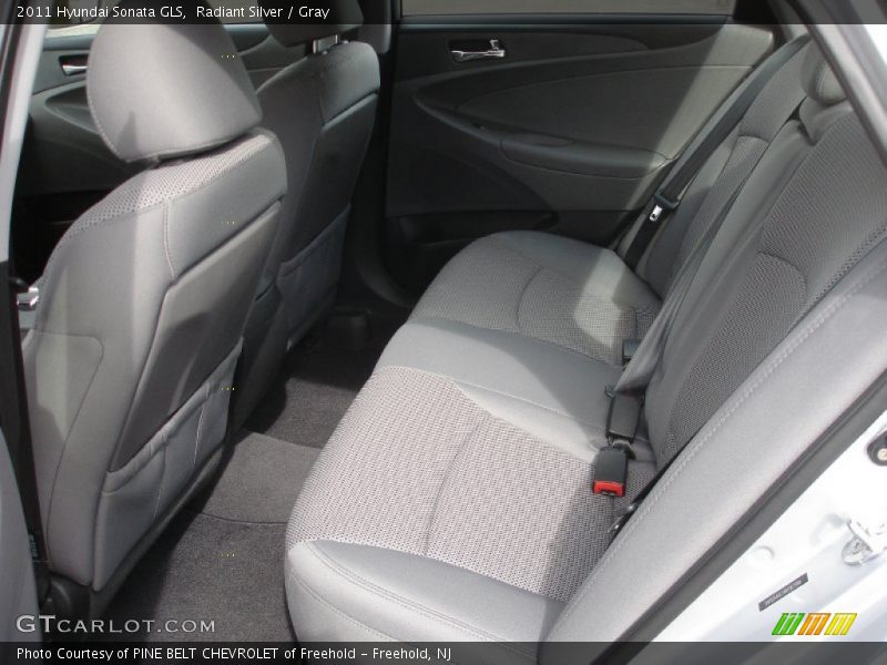 Radiant Silver / Gray 2011 Hyundai Sonata GLS