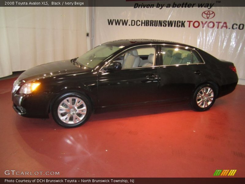 Black / Ivory Beige 2008 Toyota Avalon XLS