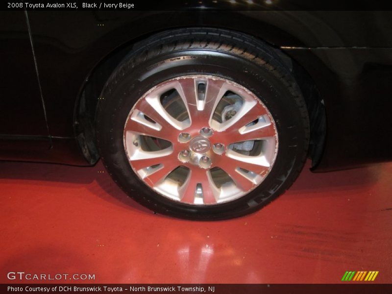 Black / Ivory Beige 2008 Toyota Avalon XLS