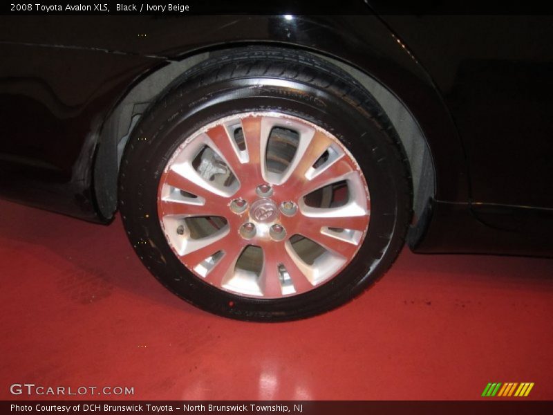Black / Ivory Beige 2008 Toyota Avalon XLS