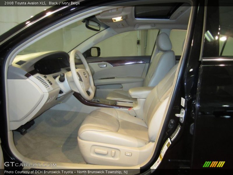 Black / Ivory Beige 2008 Toyota Avalon XLS
