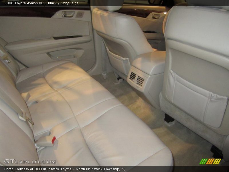 Black / Ivory Beige 2008 Toyota Avalon XLS