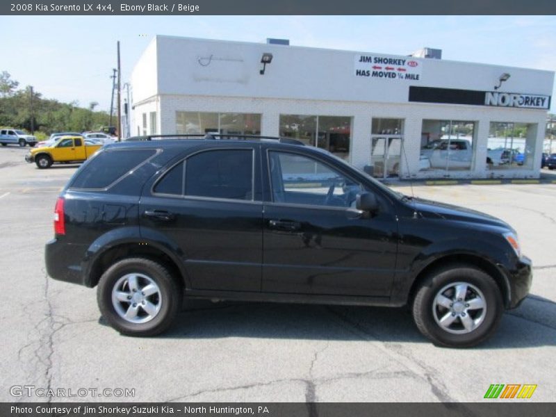 Ebony Black / Beige 2008 Kia Sorento LX 4x4