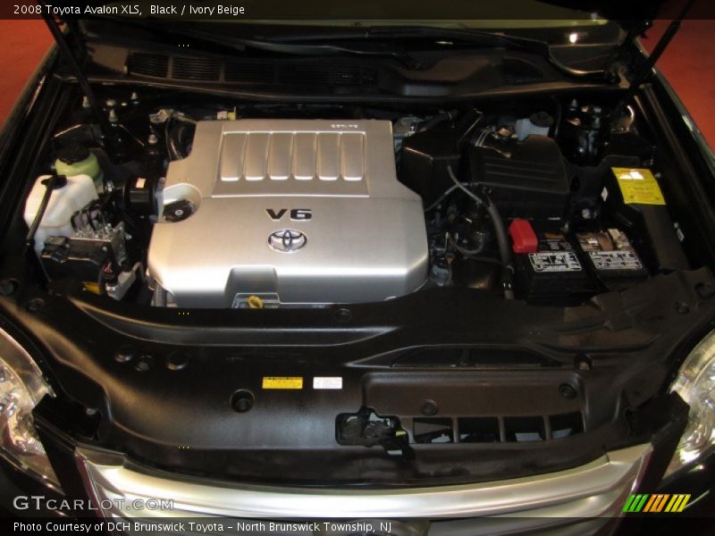 Black / Ivory Beige 2008 Toyota Avalon XLS