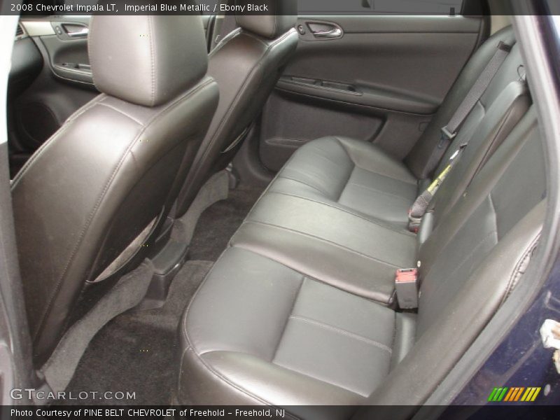 Imperial Blue Metallic / Ebony Black 2008 Chevrolet Impala LT