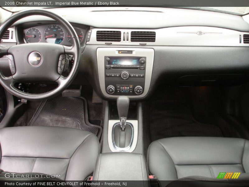 Imperial Blue Metallic / Ebony Black 2008 Chevrolet Impala LT