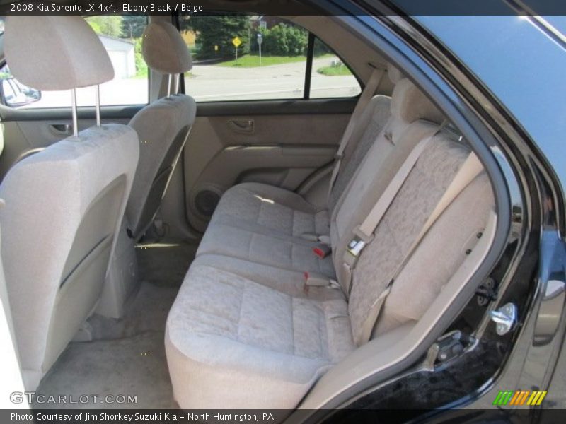 Ebony Black / Beige 2008 Kia Sorento LX 4x4