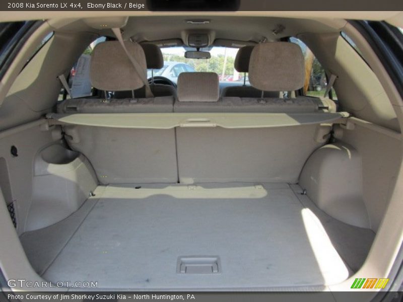 Ebony Black / Beige 2008 Kia Sorento LX 4x4