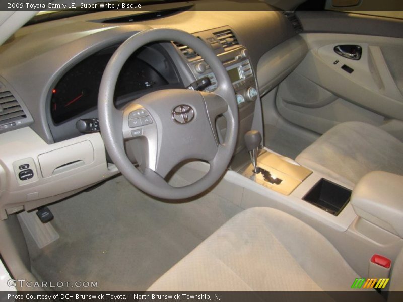 Super White / Bisque 2009 Toyota Camry LE