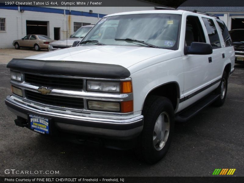 Olympic White / Pewter 1997 Chevrolet Tahoe LS 4x4
