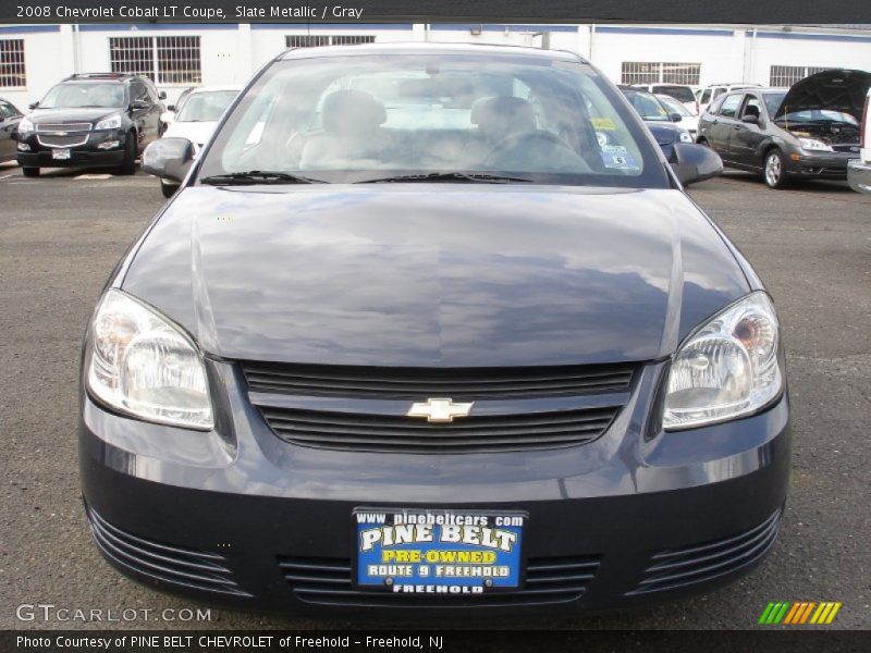 Slate Metallic / Gray 2008 Chevrolet Cobalt LT Coupe