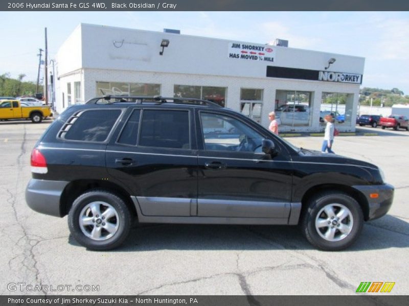 Black Obsidian / Gray 2006 Hyundai Santa Fe GLS 4WD