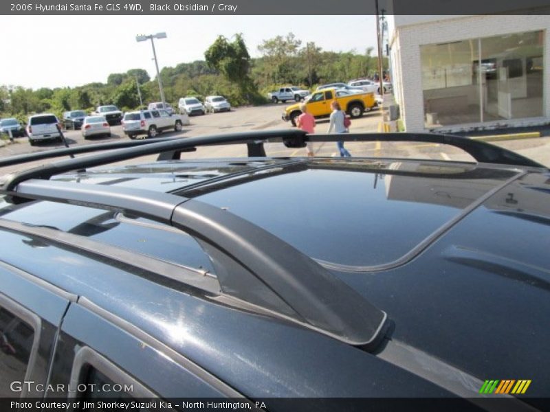 Black Obsidian / Gray 2006 Hyundai Santa Fe GLS 4WD