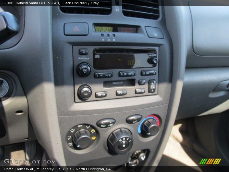 Black Obsidian / Gray 2006 Hyundai Santa Fe GLS 4WD