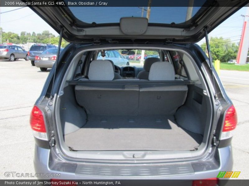 Black Obsidian / Gray 2006 Hyundai Santa Fe GLS 4WD