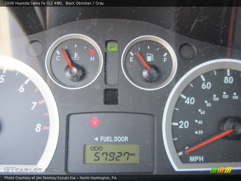 Black Obsidian / Gray 2006 Hyundai Santa Fe GLS 4WD