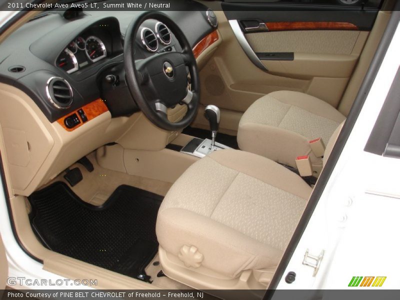  2011 Aveo Aveo5 LT Neutral Interior