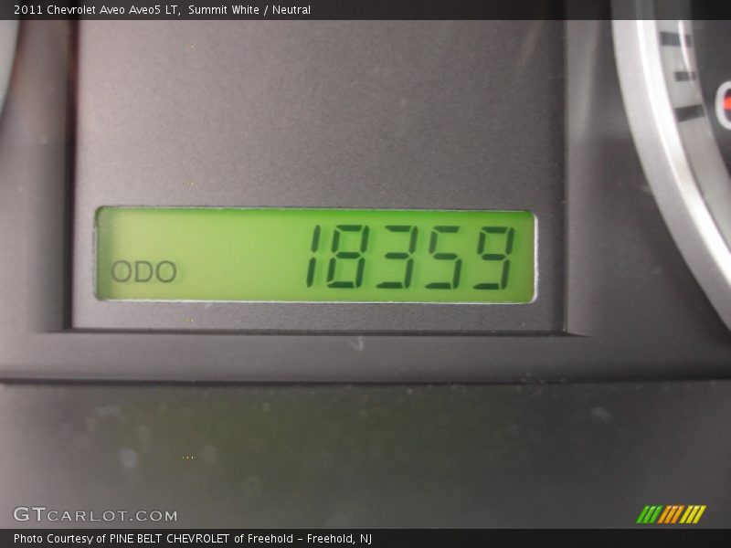 Summit White / Neutral 2011 Chevrolet Aveo Aveo5 LT