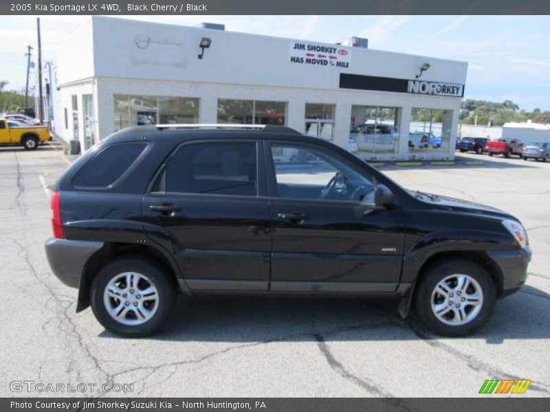 Black Cherry / Black 2005 Kia Sportage LX 4WD