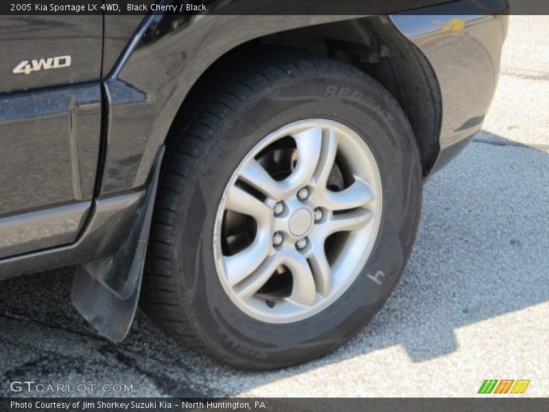 Black Cherry / Black 2005 Kia Sportage LX 4WD