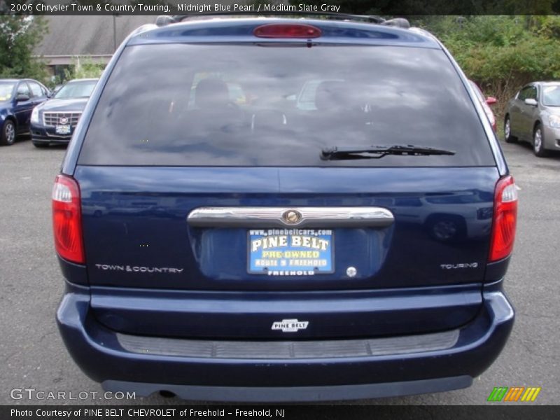 Midnight Blue Pearl / Medium Slate Gray 2006 Chrysler Town & Country Touring