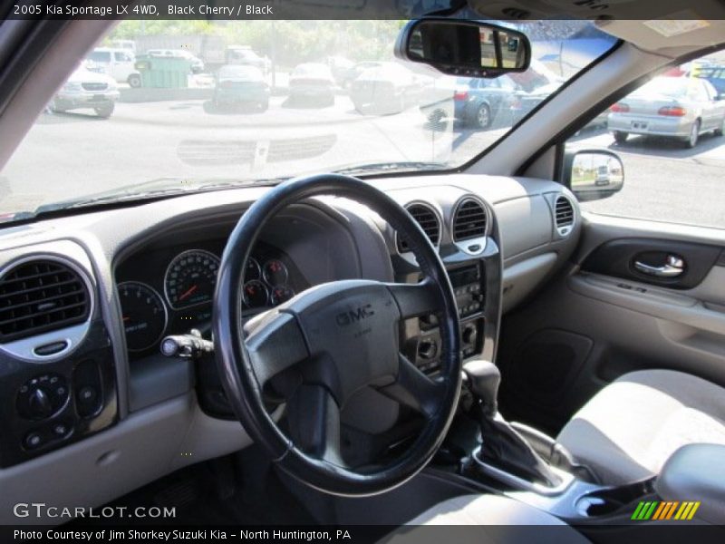 Black Cherry / Black 2005 Kia Sportage LX 4WD