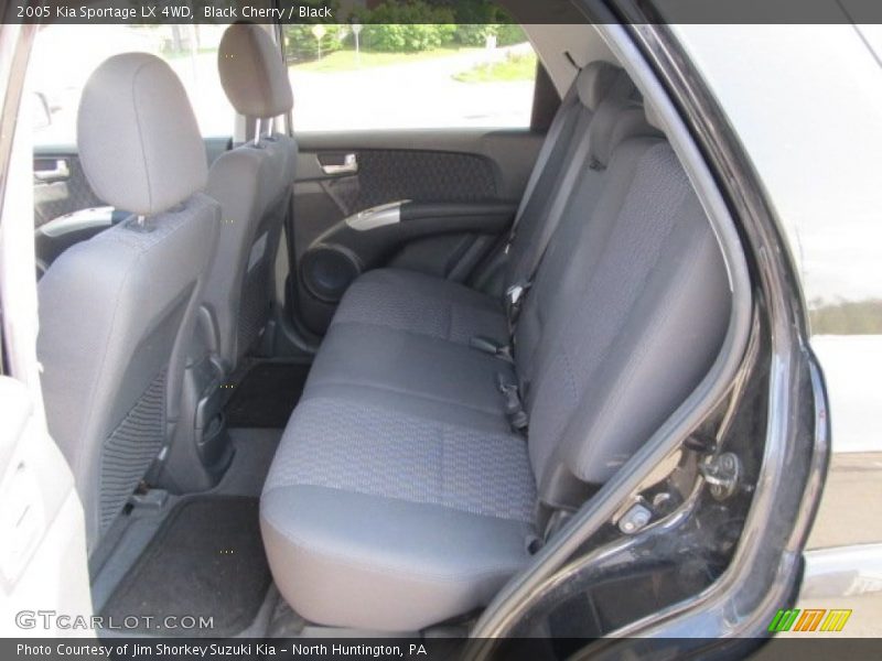 Black Cherry / Black 2005 Kia Sportage LX 4WD