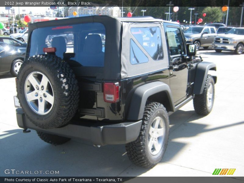Black / Black 2012 Jeep Wrangler Rubicon 4X4