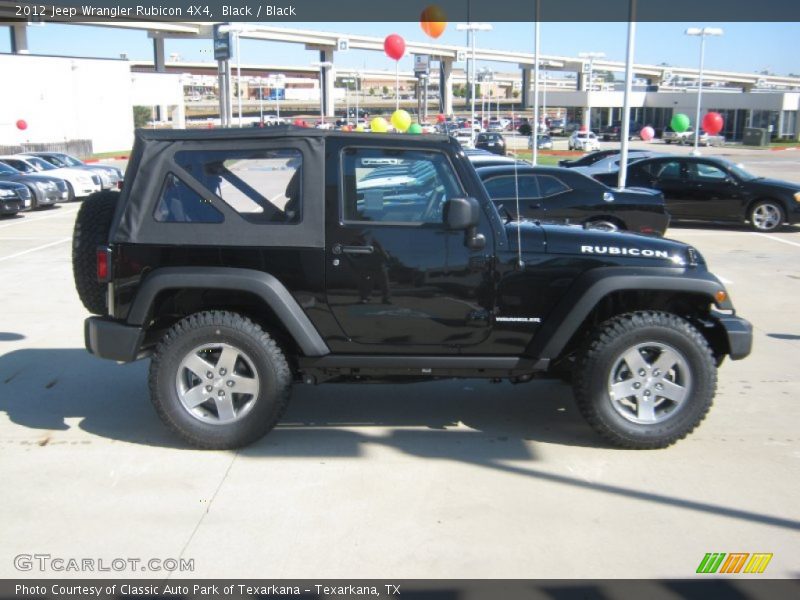  2012 Wrangler Rubicon 4X4 Black