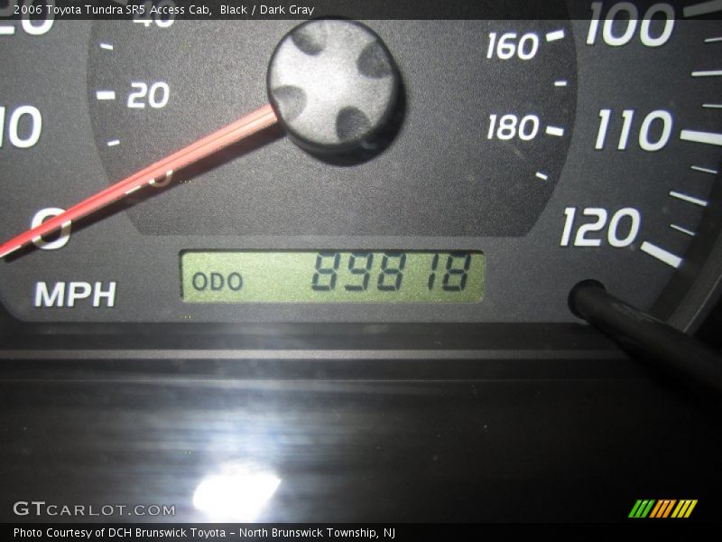 Black / Dark Gray 2006 Toyota Tundra SR5 Access Cab