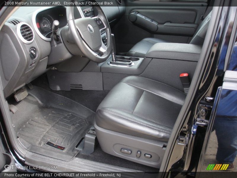 Ebony Black / Charcoal Black 2008 Mercury Mountaineer AWD