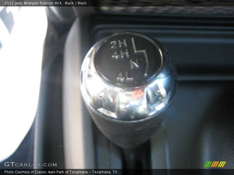 Black / Black 2012 Jeep Wrangler Rubicon 4X4