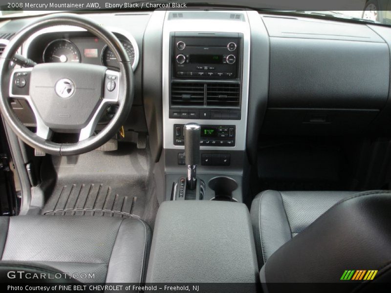 Ebony Black / Charcoal Black 2008 Mercury Mountaineer AWD